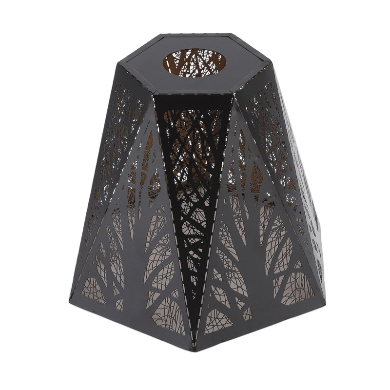 Lamp Shade E27 E26 Desk Lamp Wrought Iron Lampshade Black