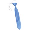 TigerTie Children's Tie in Plain - Tie Pre-Tied with Elastic