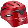 ZETT BHL40R Soft Baseball Catcher Helmet Red S