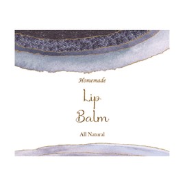 ZZYBIA Homemade Skincare Products Adhesive Labels Stickers for Lip Balm Container Tubes 20pcs (Blue Sapphire)