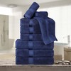 SUPERIOR Egyptian Cotton Pile 9 Piece Towel Set, Includes 3