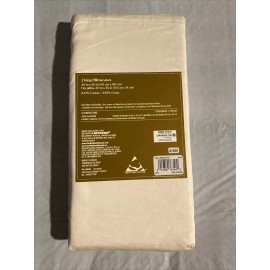 Everhome 700 TC KING Egyptian Cotton Pillowcases Set Of 2 (ivory)