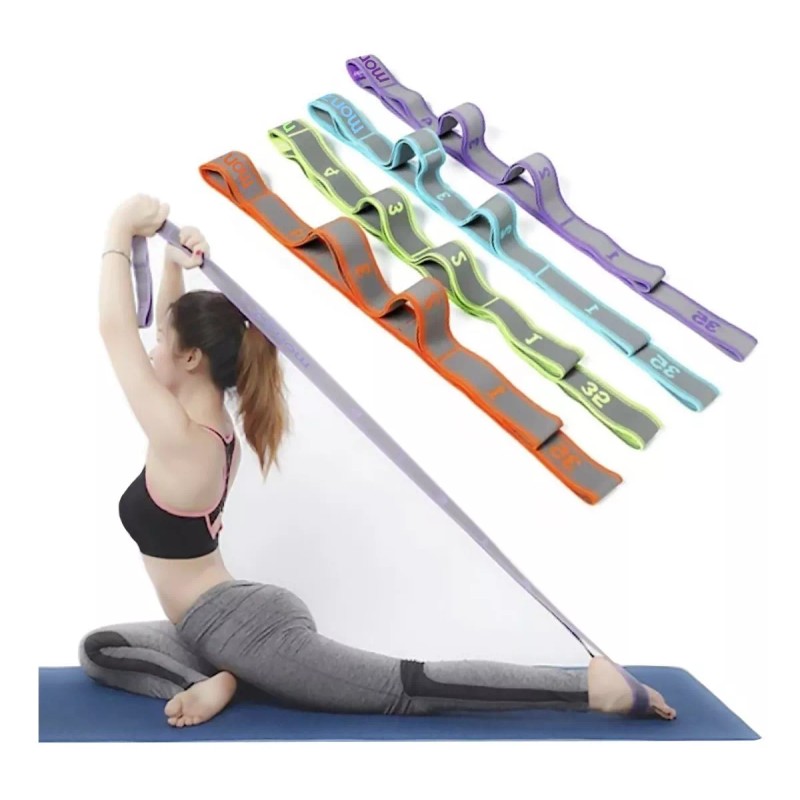 Monzó, Bandas Elasticas, Correa De Estiramiento Yoga, 1.1m