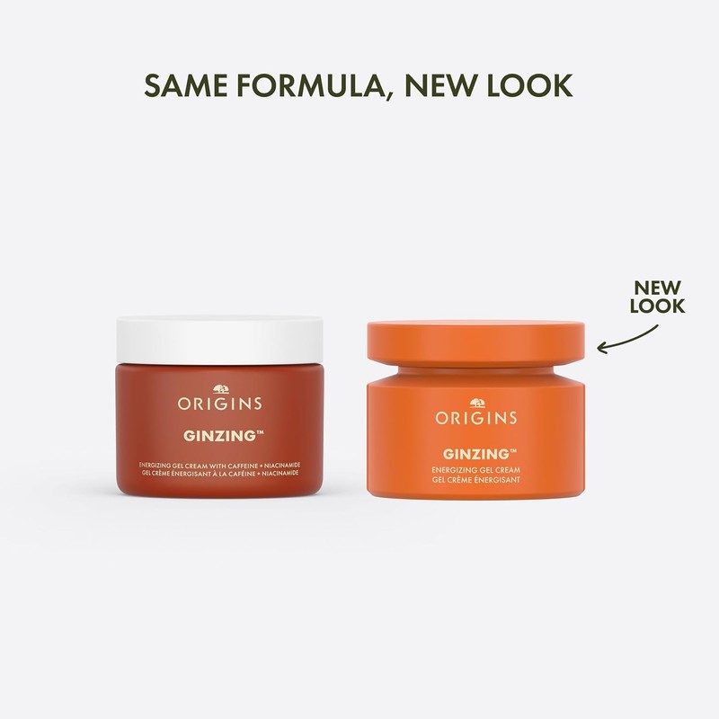 Ginzing Energizing Gel Cream with Caffeine Plus Niacinamide by Origins