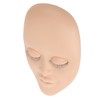 Lash Mannequin Head Reusable Soft Rubber 3D Effects Replaced Eyelids