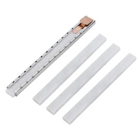 CYSFETENA Soapstone Pencils, 4PCS Slate Pencil with 1PCS Slate Pencil Holder, Soapstone Holder Set, Mechanical Industrial Marking Tool for Welding Industrial Steel Mills Use