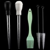 Nylon Heat-resistant Turkey Baster Cooking Set Includes Meat Baster, 1