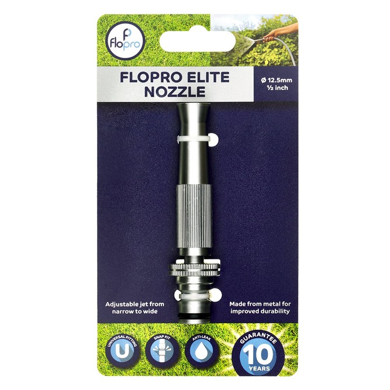 Flopro Elite Metal Garden Hose Nozzle