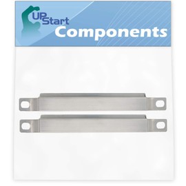 UpStart Components 2-Pack BBQ Grill Burner Crossover Tube Replacement Parts for Charbroil 463446015 - Compatible Barbeque Carry Over Channel Tube