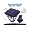 EG Lampara Farol Solar Automática 100 Led Luz Lluvia 4pck