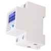 LCD Digital Energy Meter Single Phase 2P Electricity Usage Monitor