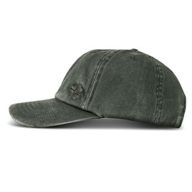 Lucky Brand Lucky Brand Cotton Embroidered Baseball Cap with Adjustable Straps for Men and Women (One Size Fits Most), Low Profile-Olive