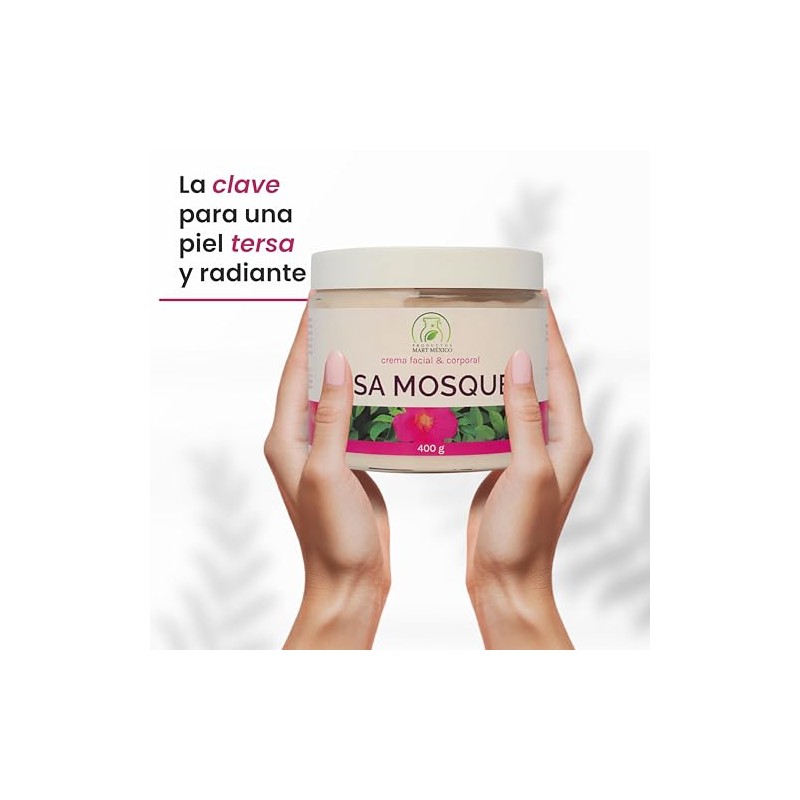 Crema Facial Rosa Mosqueta Mejora Apariencia Productos Mart Mexico 400g