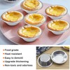 Esteopt 10Pcs Individual Yorkshire Pudding Tins,dariole Moulds,Yorkshire Pudding Tray Non