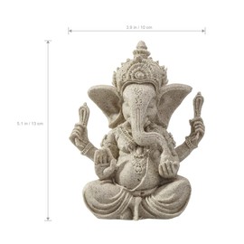 ULTNICE Handmade Ganesh Statue