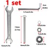 Antrader Bed Frame Bolts and Nuts Kit,Screws Bolts and Nuts