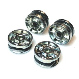 ReplacementScrews Cam Wheel Locks Compatible with IKEA Part 115349 (TYSSEDAL, HEMNES) (Pack of 4)