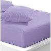 Fitted Sheet Small Double / 4ft Lilac Soft, Deep Pocket, Wrinkle Free, Easy Care Poly Cotton (SD lilac)
