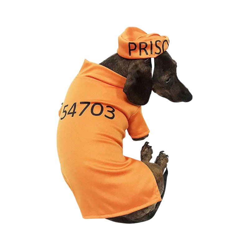 Midlee Orange Prisoner Costume (Large)