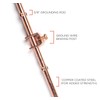 THE CIMPLE CO 4ft Copper Grounding Rod - 3/8" Diameter