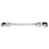 TONE HPRMFW-1012 Double Head Ratchet Offset Wrench 0.4 x 0.5