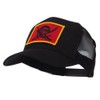 e4Hats.com Skull and Choppers Embroidered Military Patched Mesh Cap -