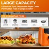 Air Fryer Paper Liners Disposable: 100PCS Non-Stick Air Fryer Parchment