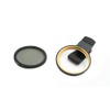SYSTEM-S CPL 52 mm Filter Circular Polarizer Lens with Clip