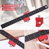 Multifunctional Marking Gauge - Stop Ruler Scribing Tool, Metal Carpenter's