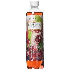 Cascade Ice Zero Cal Sparkling Water, Cranberry Pomegranate, 17.2 Fluid Ounce (Pack of 12)