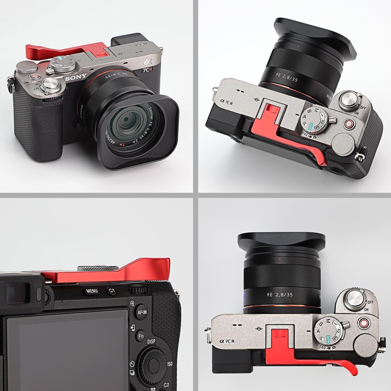 Haoge Metal Thumb Up Sony α7CR, A7CII Alpha 7CII, ILCE-7CII,