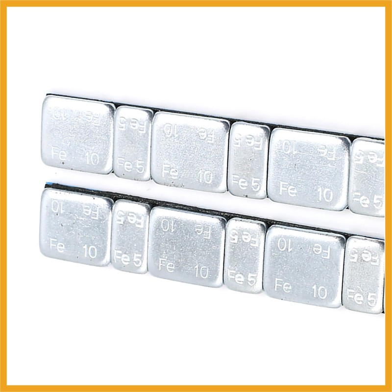 Partuto 60g 2.1oz Motorbike Car Wheel Balance Weights 124 x