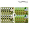 (20 sheets/Olive + Snail) Food 3D Natural Essence Mask Pack