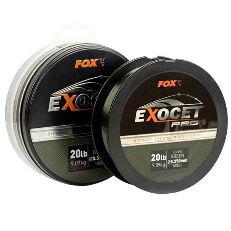 FOX Exocet Pro Monofilament Line 1000m: 10lb