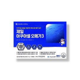 Jeil Health Science Jeil Aquacell Omega 3 120 Capsules (4 months) Omega 3 EPA DHA / 제일헬스사이언스 제일 아쿠아셀 오메가3 120캡슐(4개월) 오메가3 EPA DHA
