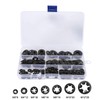 Pack of 340 Washers Inner Tooth Quick Release Circlip Assortment