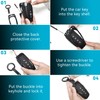 MAIKER Key Fob Cover for Ford Bronco 2021-2024 Metal Key