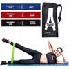 A-TAPE Resistance Loop Exercise Bands for Home Fitness, Yoga Pilates,