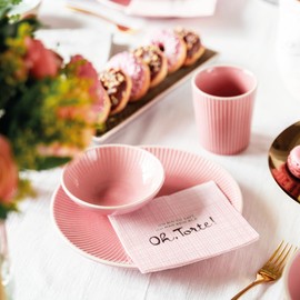 Grafik-Werkstatt Napkins with Saying | Pack of 20 | 12.5 x 12.5 cm | White | Guter Tag