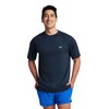 Speedo Men's UPF 50+ Easy Short Sleeve Rashguard Swim Tee,