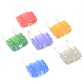 2Pcs 58V Car Automotive Blade Fuses, Universal Fuse Kit for Cars, Truck, SUV (30A)