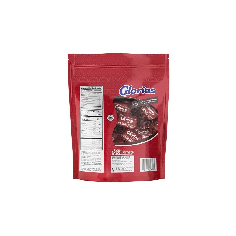 weight: Gloria Chewy Dulce de Leche Candy Bag with Pecans