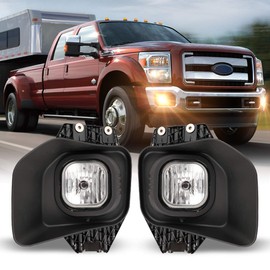 Nixon Offroad Fog Lights for Ford F-250 F-350 F-450 Super Duty 2011-2016 Fog Lamp Set Driving Fog Light Assembly Replacement 1 Pair