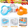 Sandwich Cutter for Kids, 12Pcs Sandwich Cutter & Sealer Set,