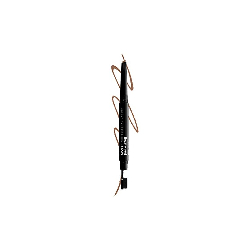 NYX Professional Makeup, Fill & Fluff, Lápiz para Cejas, Tono