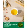 TeeLux Decaf Green Tea, CO2 Decaffeinated Green Tea Loose leaf,