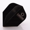 9 x HARROWS DARTS FLIGHTS CARBON STANDARD BLACK (3 sets)