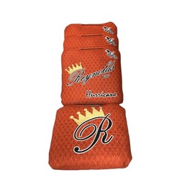 Hurricane - Reynolds Cornhole Bags - 2025 ACL Approved - AS SEEN ON ESPN - Professional Cornhole Bags - Made in The USA (Red)