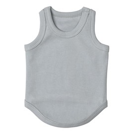 Poocii Cute Dog Clothes, Ribbed Tank Top T Shirt for Small, Medium or Large Pets, Breathable & Soft Cotton Blend (Blue, S)