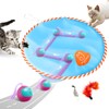Migipaws Interactive Cat Ball Toy Set, Fun Tracker, Glowing Chase
